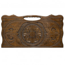 Нарды резные "Армянский узор 5" с ручкой